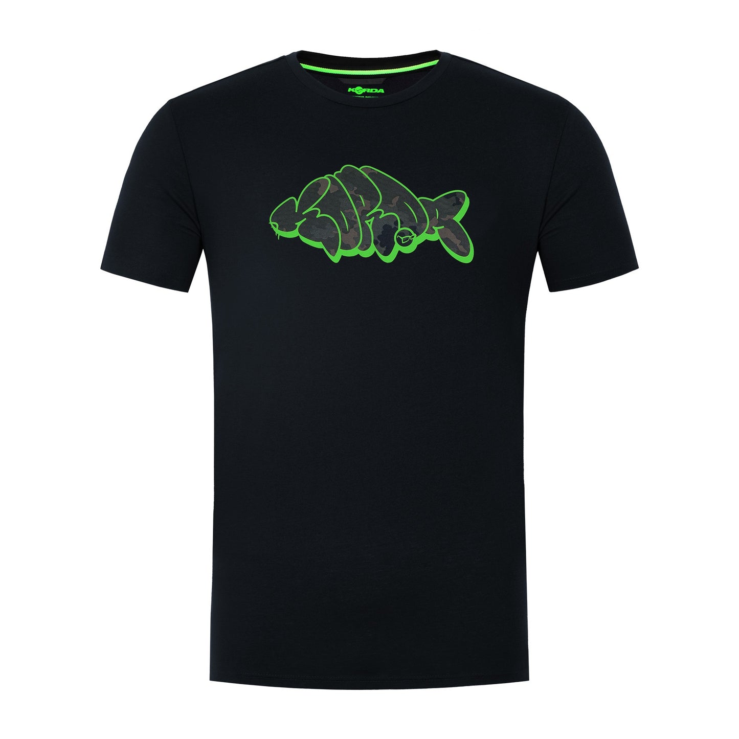 KORDA KORDA Outline Tee | Black  - Parkfield Angling Centre