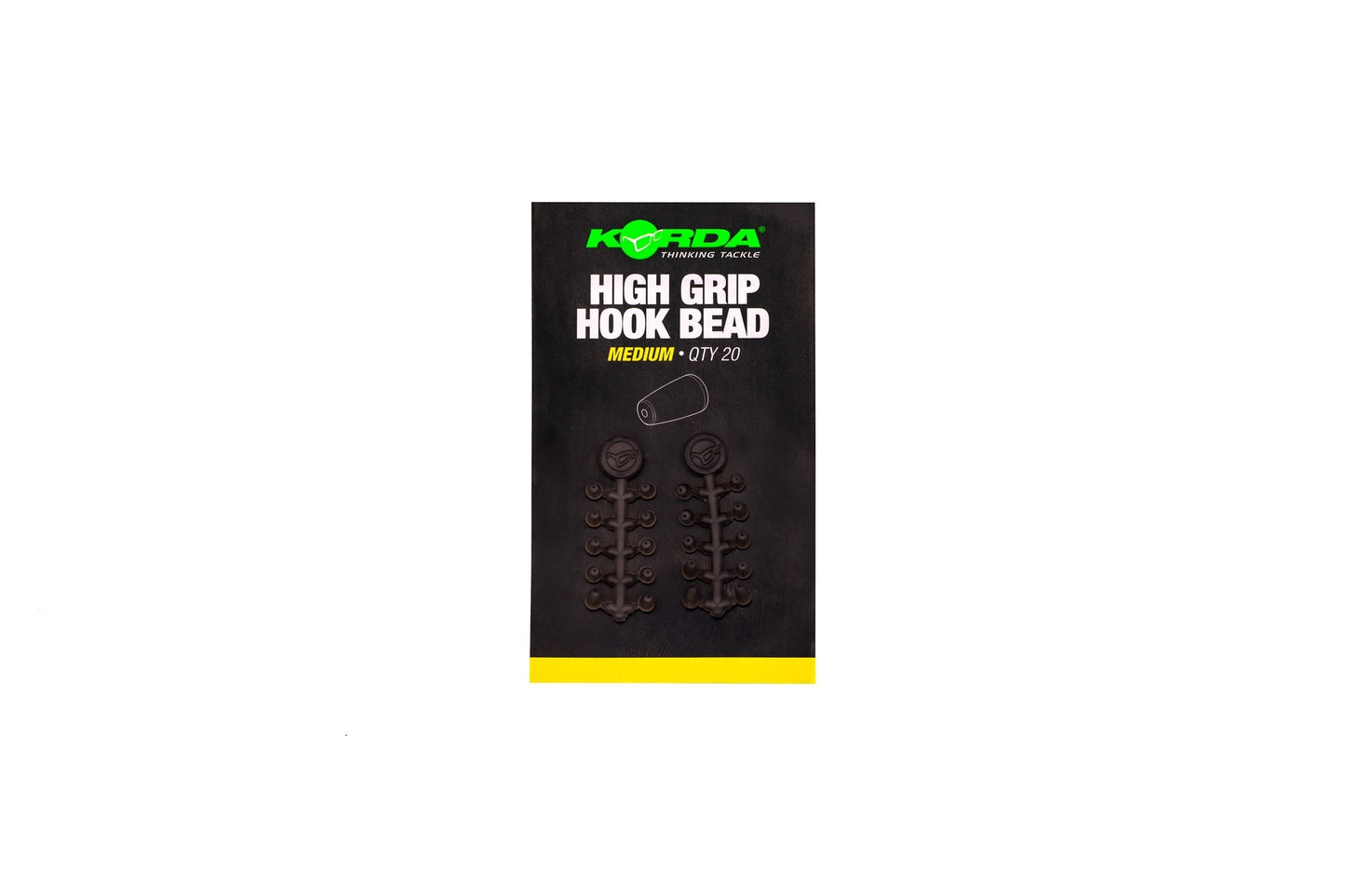 KORDA KORDA High Grip Hook Bead Medium  - Parkfield Angling Centre