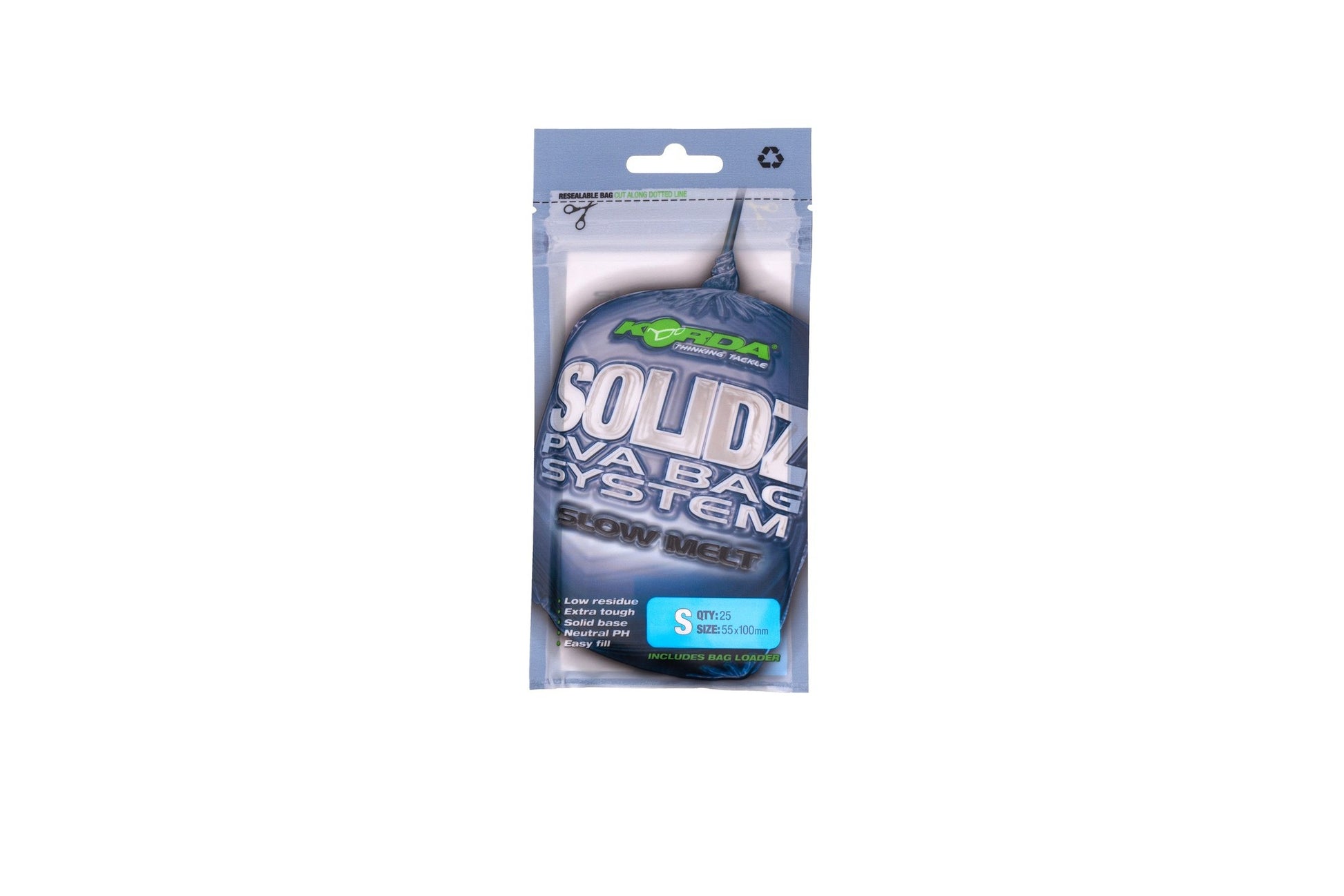 KORDA KORDA Solidz Slow Melt PVA Bags KORDA Solidz Slow Melt PVA Bags S - Parkfield Angling Centre