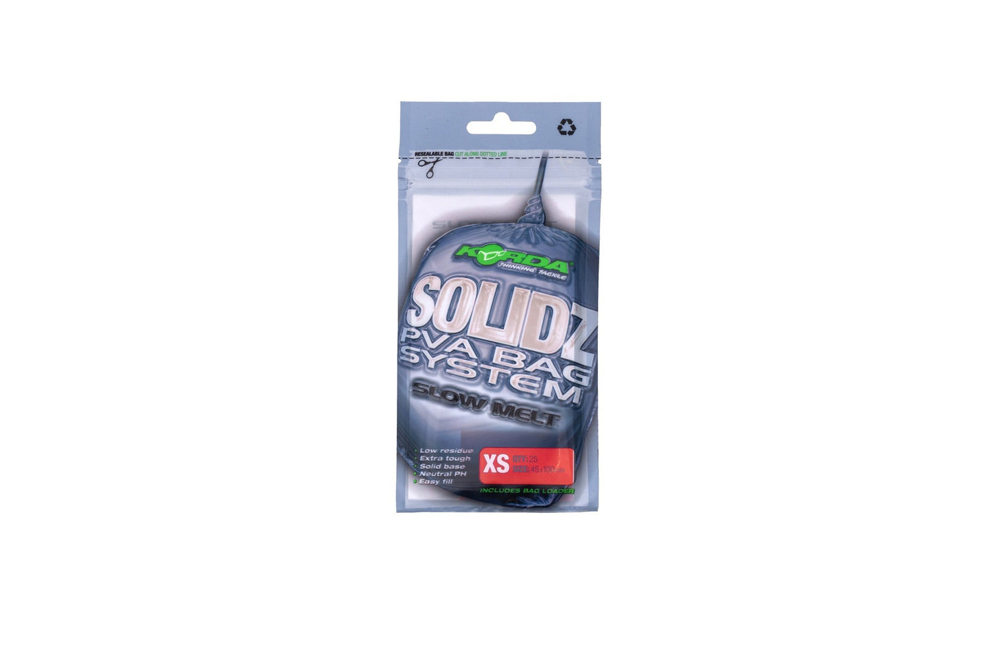 KORDA KORDA Solidz Slow Melt PVA Bags KORDA Solidz Slow Melt PVA Bags XS - Parkfield Angling Centre