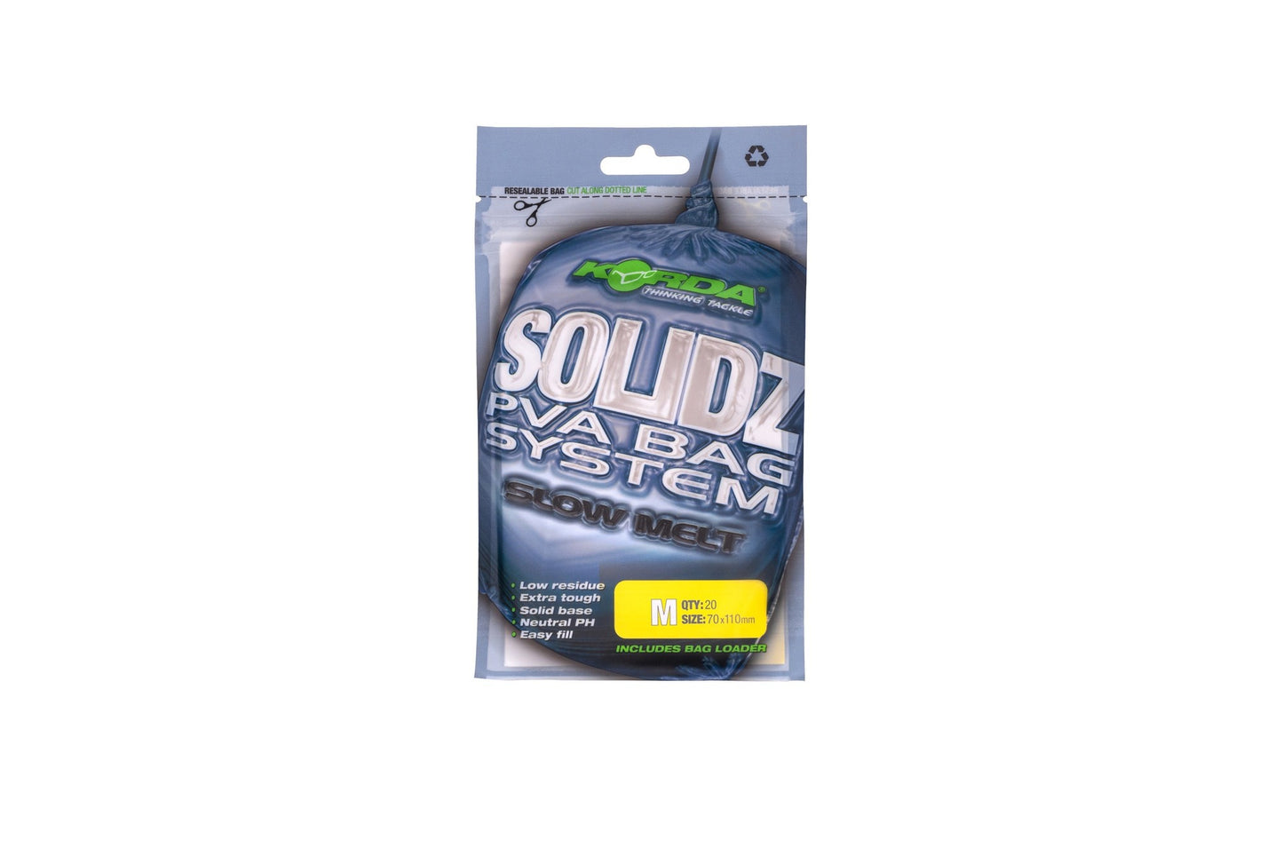 KORDA KORDA Solidz Slow Melt PVA Bags KORDA Solidz Slow Melt PVA Bags M - Parkfield Angling Centre