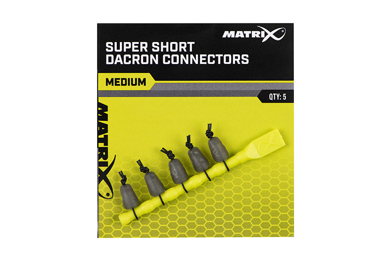 MATRIX MATRIX Super Short Dacron Connector  - Parkfield Angling Centre