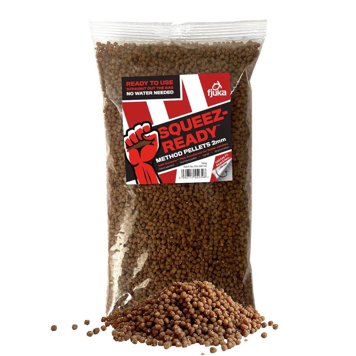 FJUKA BAITS FJUKA BAITS Squeez-Ready™ Method Pellets 2mm - Parkfield Angling Centre