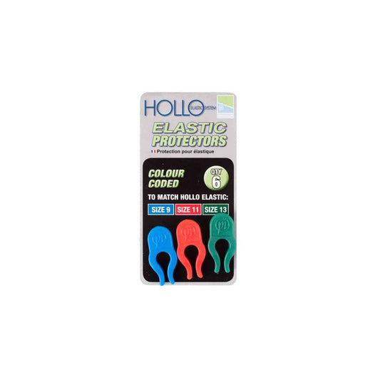 PRESTON PRESTON Hollo Elastic Protectors - BLUE/RED/GREEN - Parkfield Angling Centre