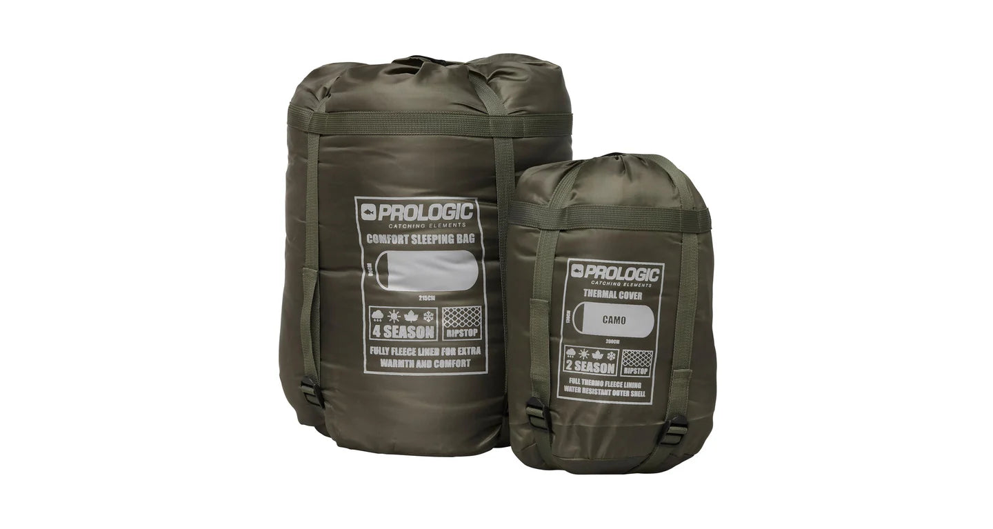 PROLOGIC PROLOGIC Element Comfort Sleeeping Bag and Thermal Camo Cover  - Parkfield Angling Centre