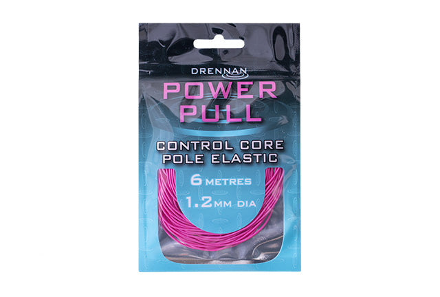 DRENNAN DRENNAN Power Pull Elastic Power Pull Elastic 1.2mm Pink - Parkfield Angling Centre