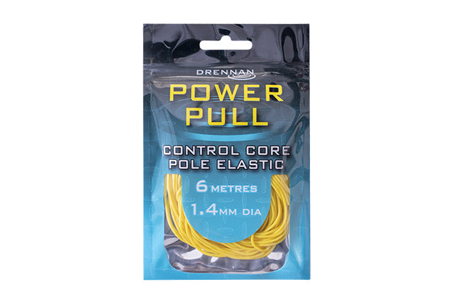 DRENNAN DRENNAN Power Pull Elastic Power Pull Elastic 1.4mmYellow - Parkfield Angling Centre