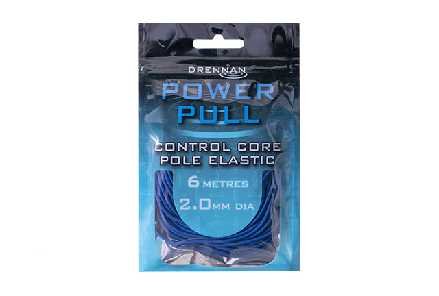 DRENNAN DRENNAN Power Pull Elastic Power Pull Elastic 2.0mm Blue - Parkfield Angling Centre