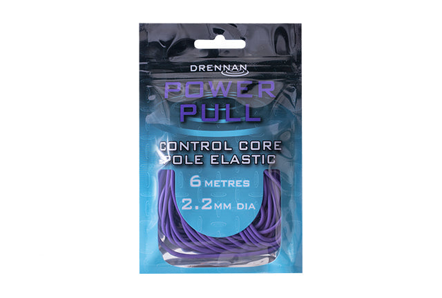 DRENNAN DRENNAN Power Pull Elastic Power Pull Elastic 2.2mmPurple - Parkfield Angling Centre