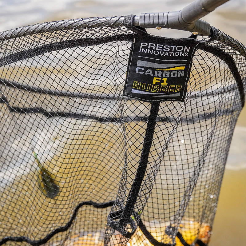 PRESTON PRESTON Carbon F1 Latex Landing Net 16" - Parkfield Angling Centre
