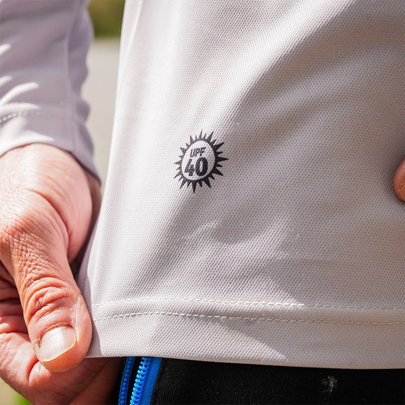 PRESTON PRESTON Grey Performance Sun Shirt UPF-40 S - Parkfield Angling Centre