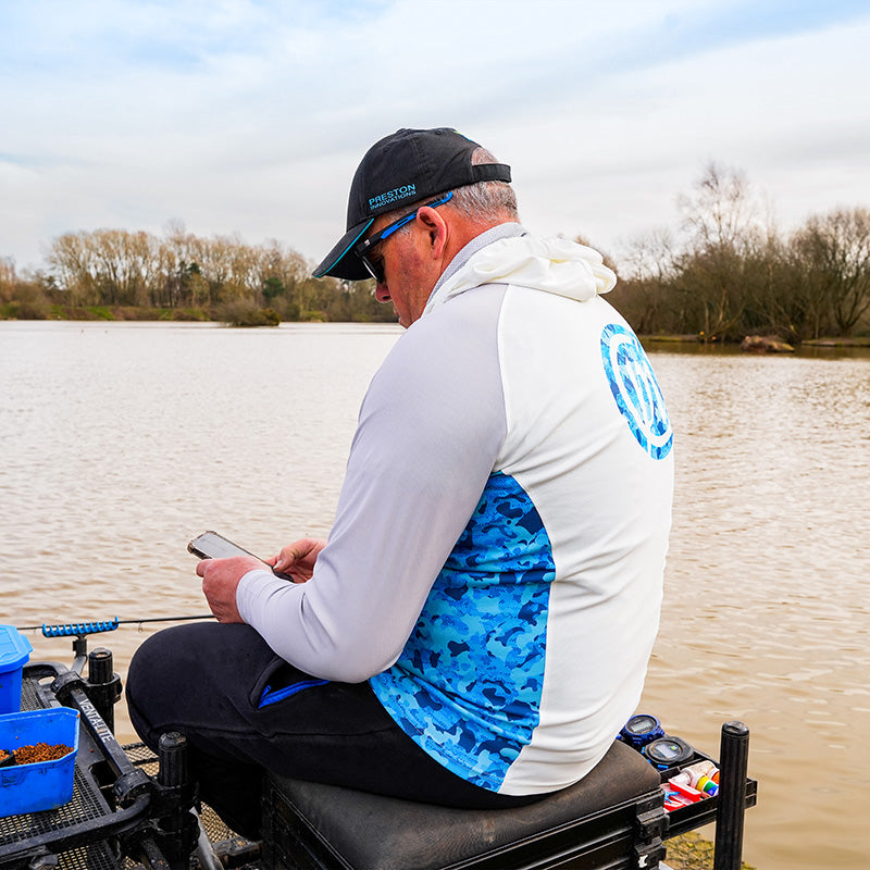 PRESTON PRESTON Performance Hooded Sun Shirt UPF-40 - Parkfield Angling Centre