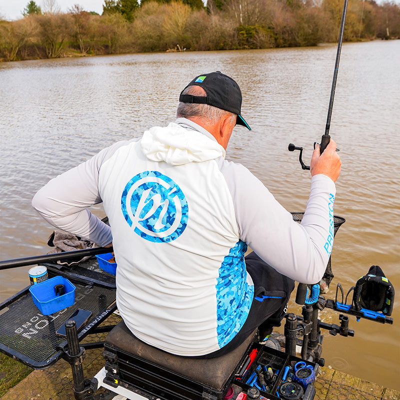 PRESTON PRESTON Performance Hooded Sun Shirt UPF-40 - Parkfield Angling Centre