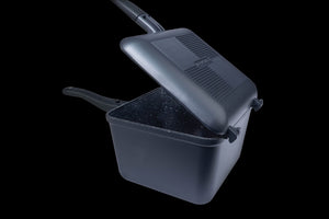 RIDGEMONKEY RIDGEMONKEY Connect Deep Pan + Griddle XL Granite  - Parkfield Angling Centre