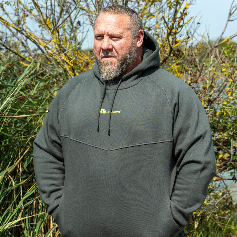 RIDGEMONKEY RIDGEMONKEY APEarel ThermaPro Heavyweight Hoody Green - Parkfield Angling Centre