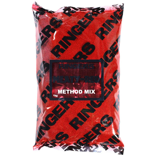 RINGERS RINGERS Meaty Red Method Mix 1kg  - Parkfield Angling Centre