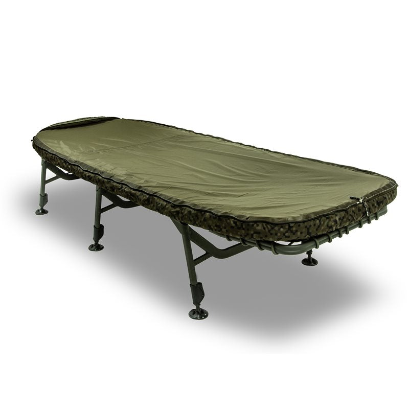 SOLAR SP C-Tech Memory Foam Bedchair Mkii - Wide