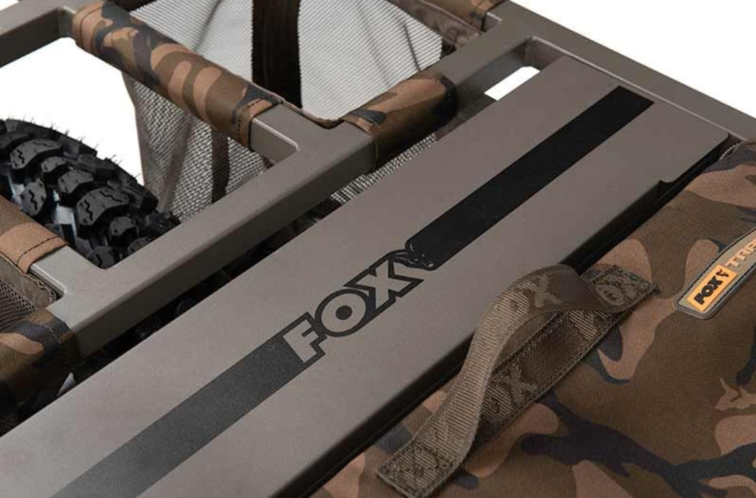 FOX FOX Transporter 24v Power Plus Barrow (including 2 x 9Ah 12v batteries and charger)  - Parkfield Angling Centre