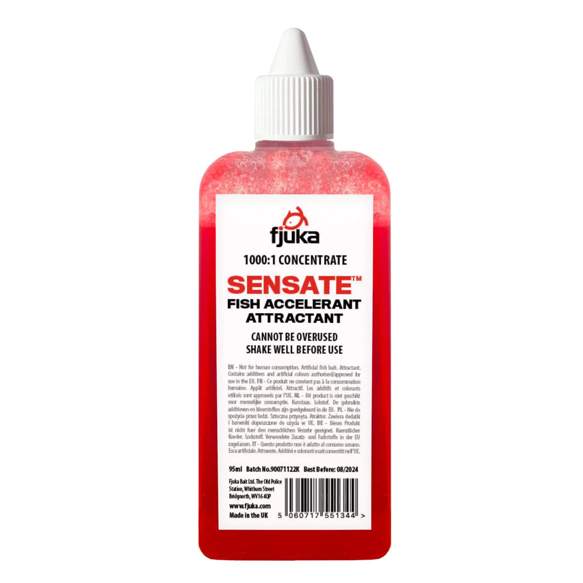 FJUKA BAITS FJUKA BAITS Sensate Fish Accelerant Attractant 95ml  - Parkfield Angling Centre