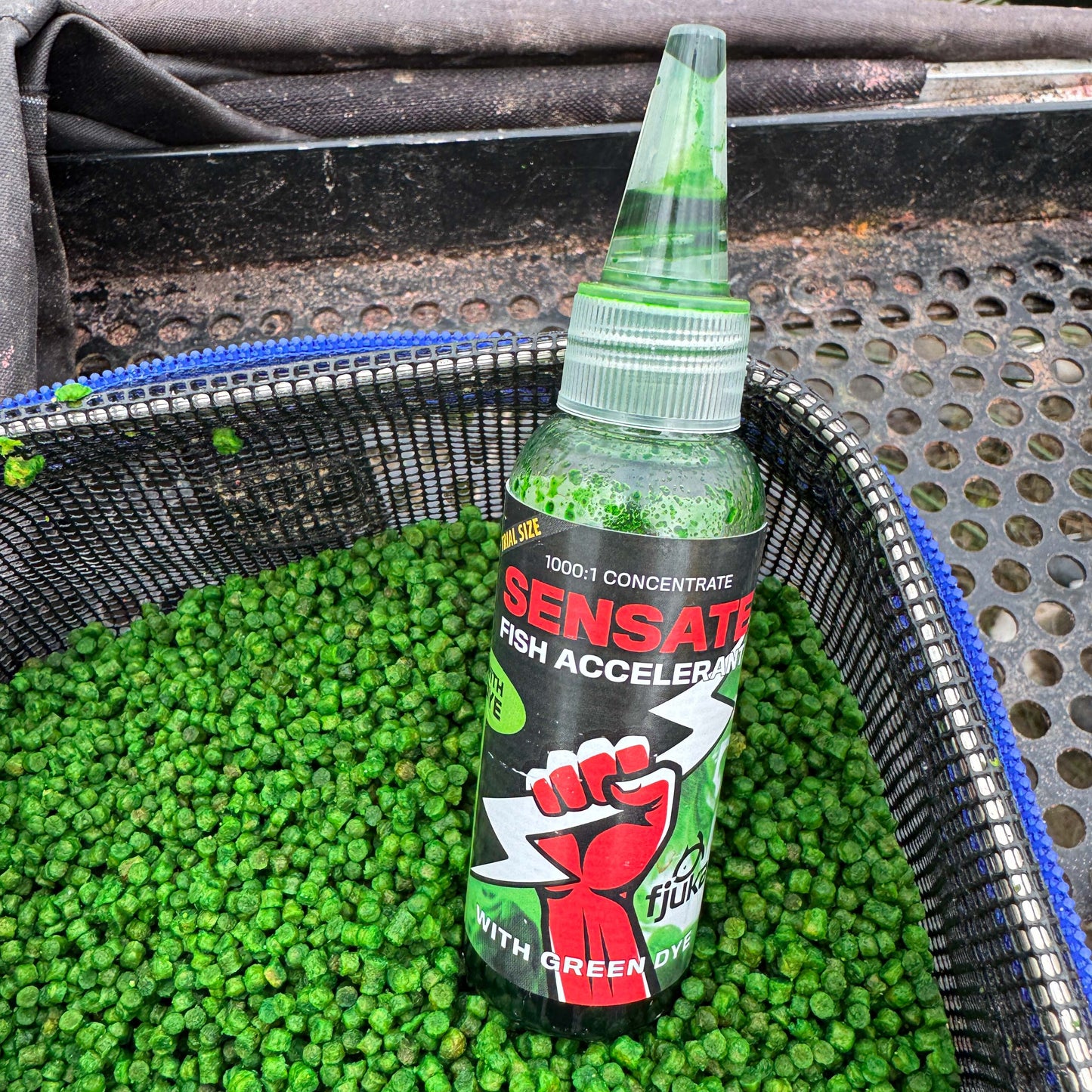 FJUKA BAITS FJUKA BAITS Sensate™ Bait Dye Green 50ml - Parkfield Angling Centre