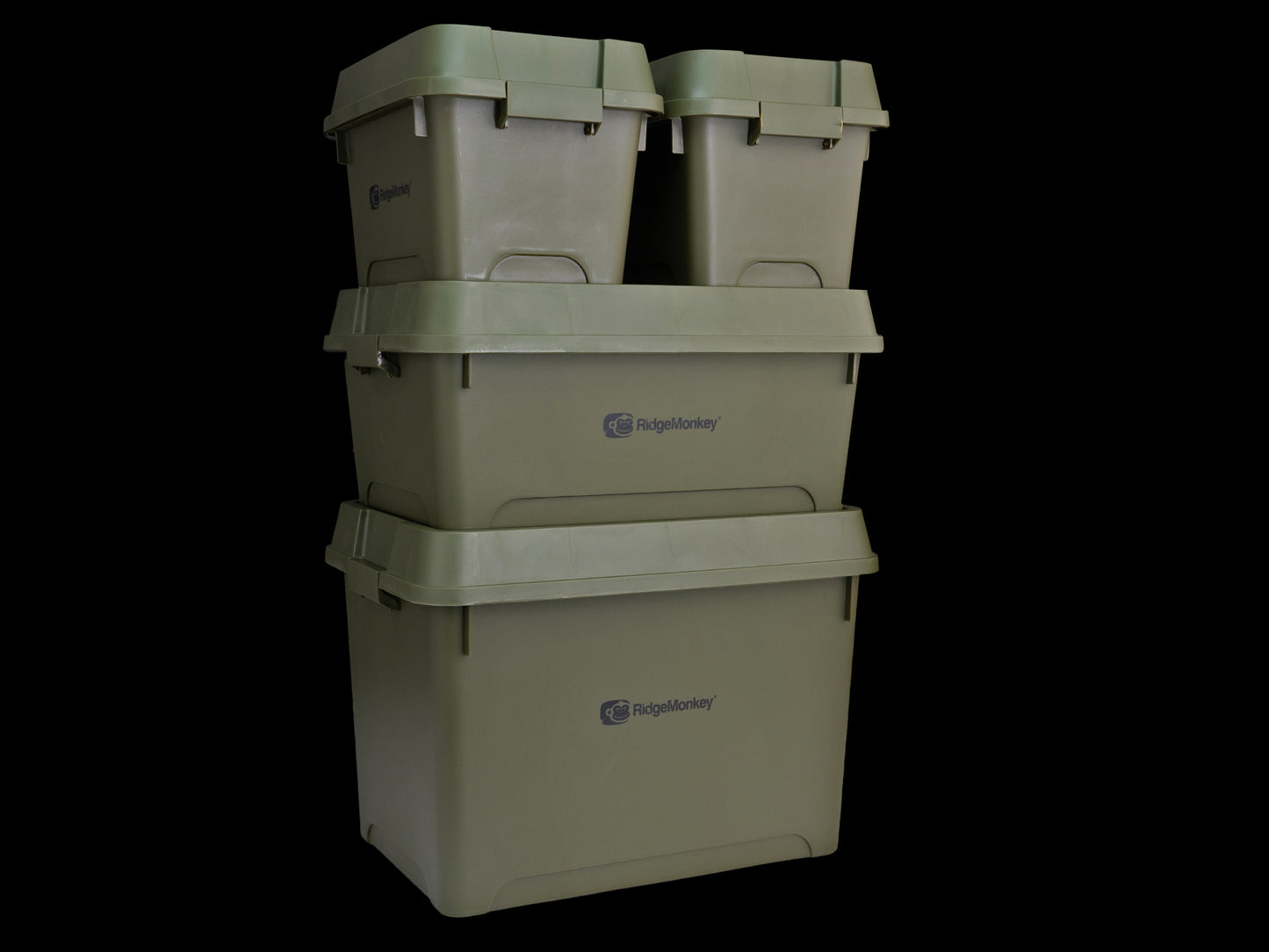 RIDGEMONKEY RIDGEMONKEY Armoury Stackable Storage Box 36 Litre  - Parkfield Angling Centre