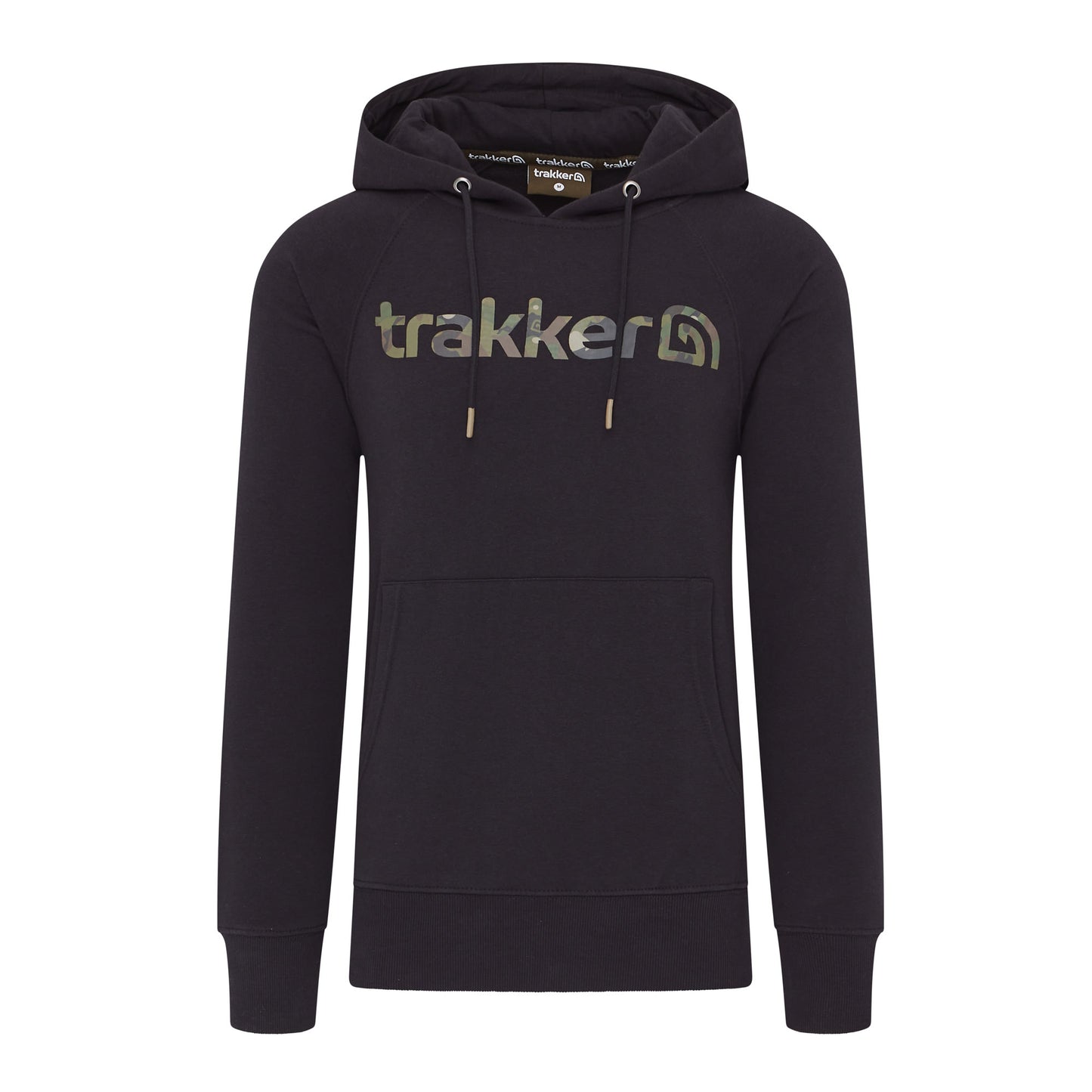 TRAKKER TRAKKER CR Logo Hoody Black Camo  - Parkfield Angling Centre