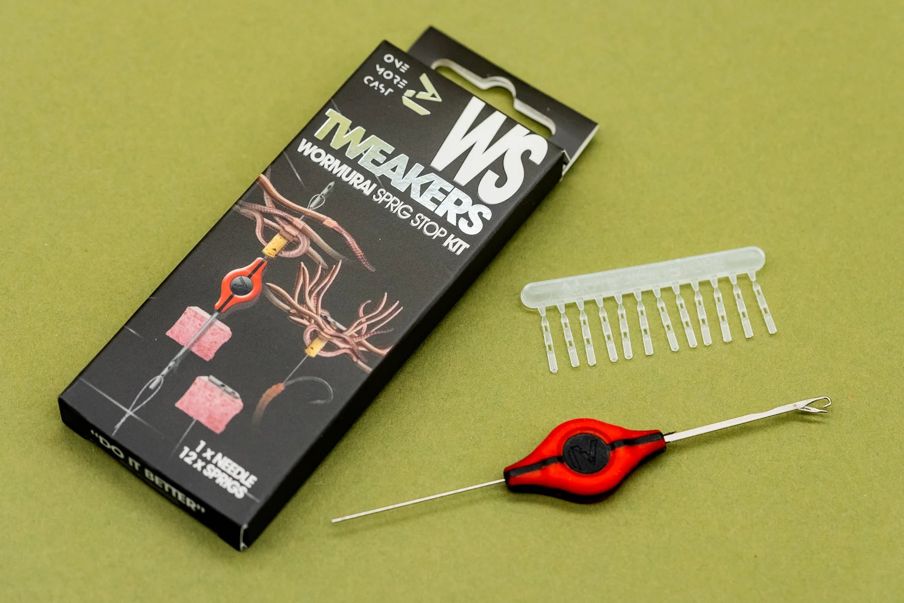 OMC OMC Tweakers Wormurai Sprig Stop Kit  - Parkfield Angling Centre