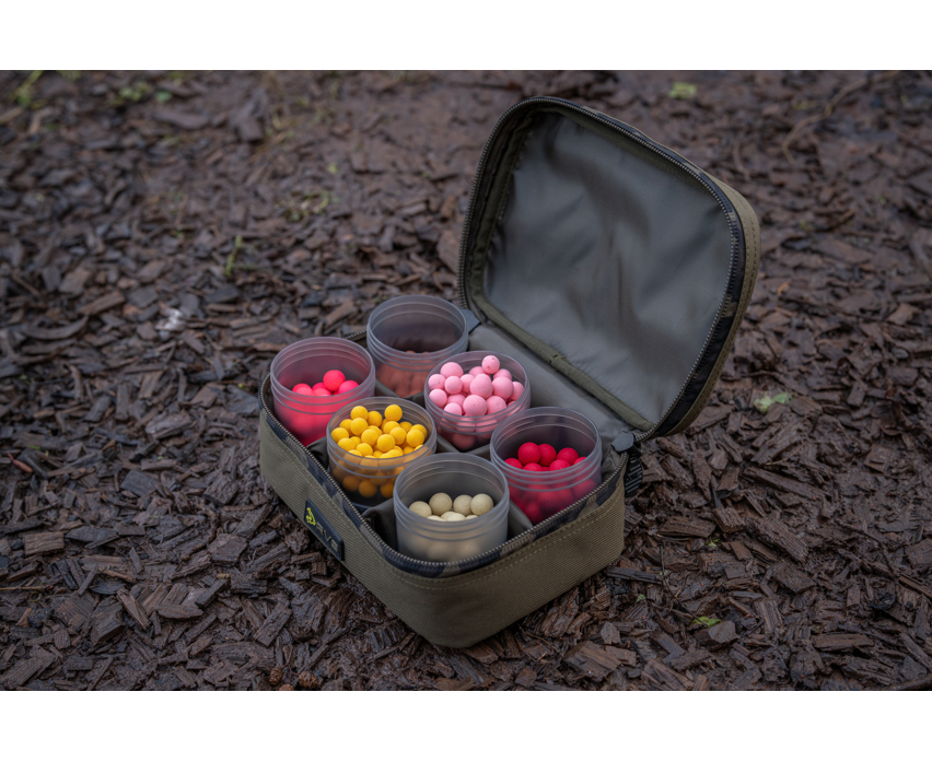AVID AVID RVS 8-Pot Hookbait Pouch - Parkfield Angling Centre
