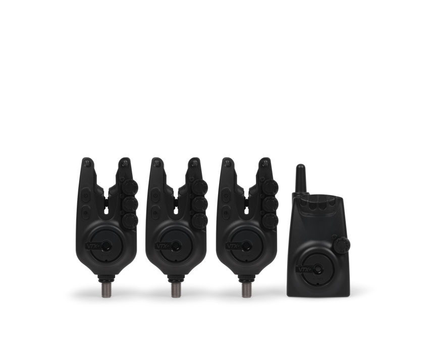 AVID AVID VTX+ 3+1 Bite Alarm Set - Parkfield Angling Centre