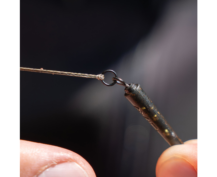 AVID AVID Outline FleckTone Short Bag Stem - Ring Swivel - Parkfield Angling Centre