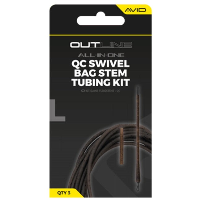 AVID AVID Outline Bag Stem Tungsten Tubing Kit - QC - Parkfield Angling Centre