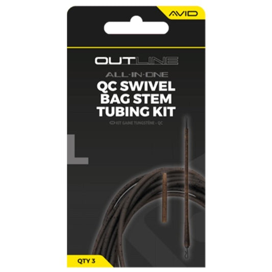 AVID AVID Outline Bag Stem Tungsten Tubing Kit - QC - Parkfield Angling Centre