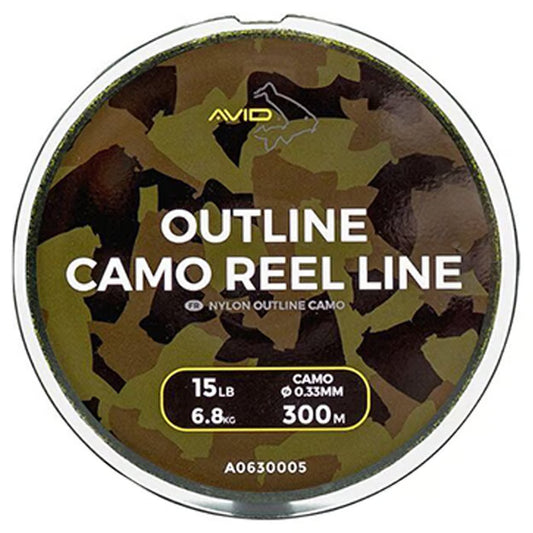 AVID AVID Outline Camo Reel Line - Parkfield Angling Centre