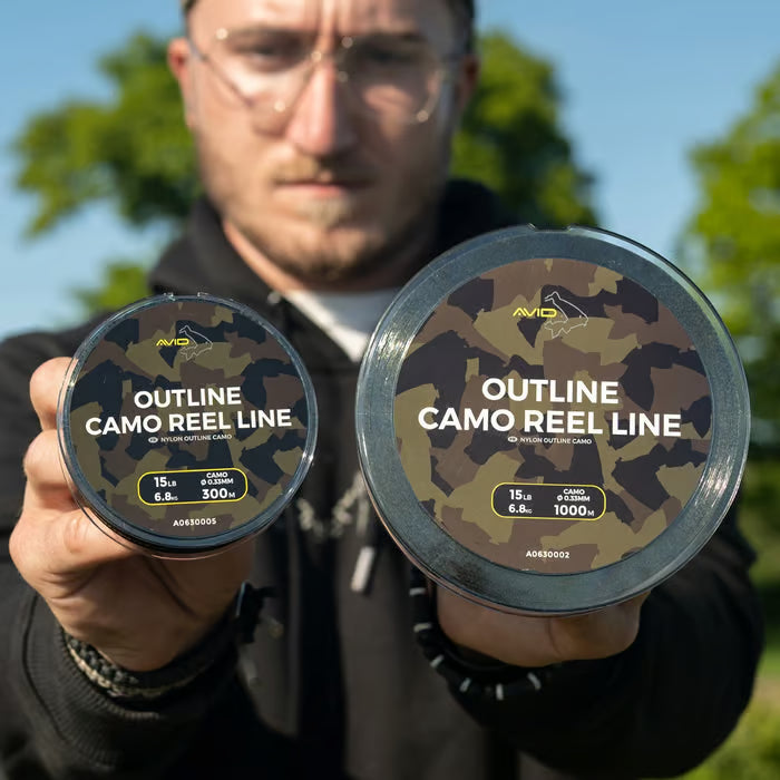 AVID AVID Outline Camo Reel Line - Parkfield Angling Centre