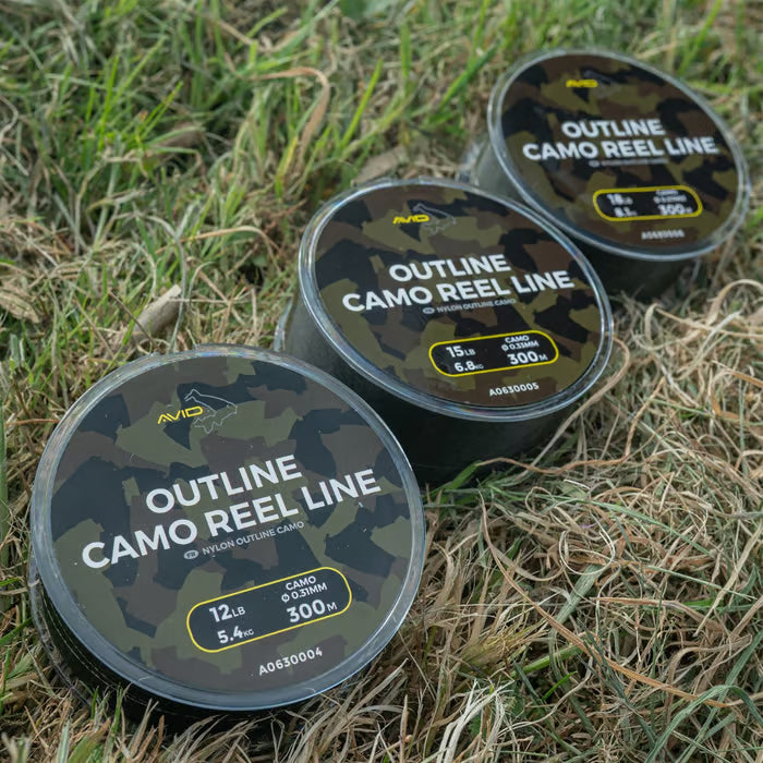 AVID AVID Outline Camo Reel Line - Parkfield Angling Centre