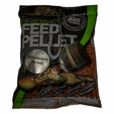 BAIT MASTERS BAIT MASTERS Bloodworm Pellets 4mm  - Parkfield Angling Centre
