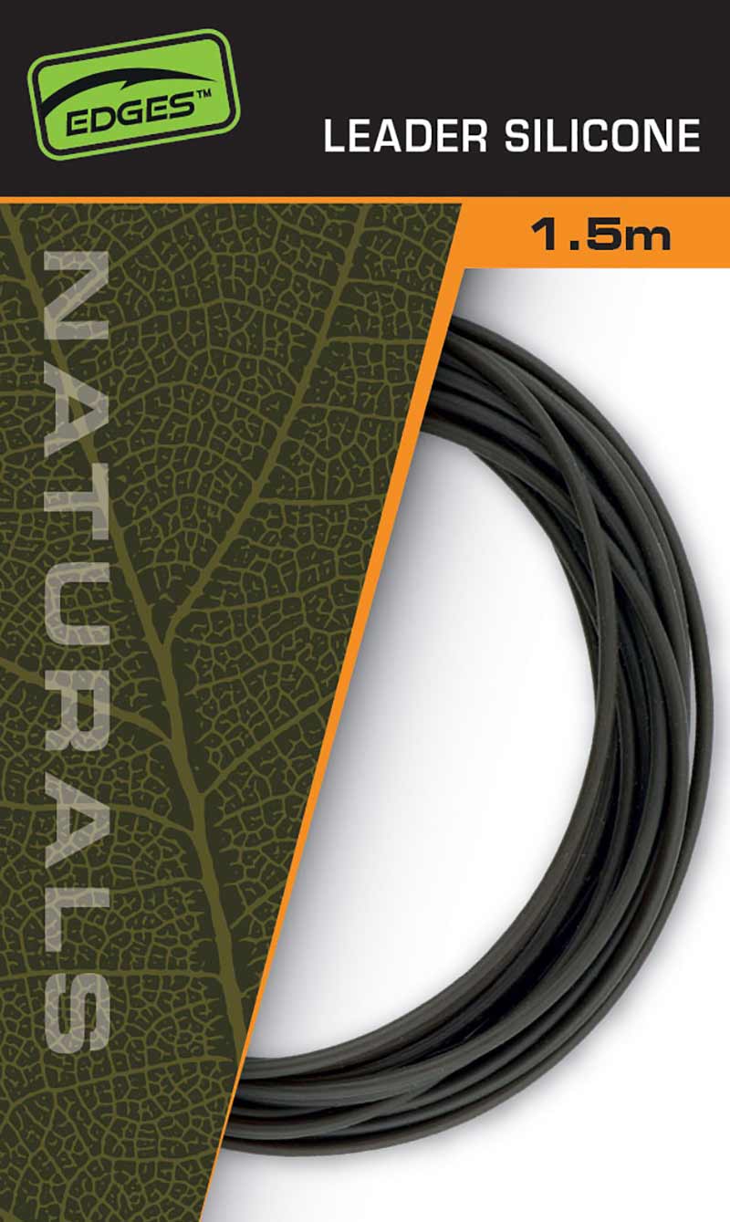 FOX FOX Edges Naturals Leader Silicone x 1.5m  - Parkfield Angling Centre