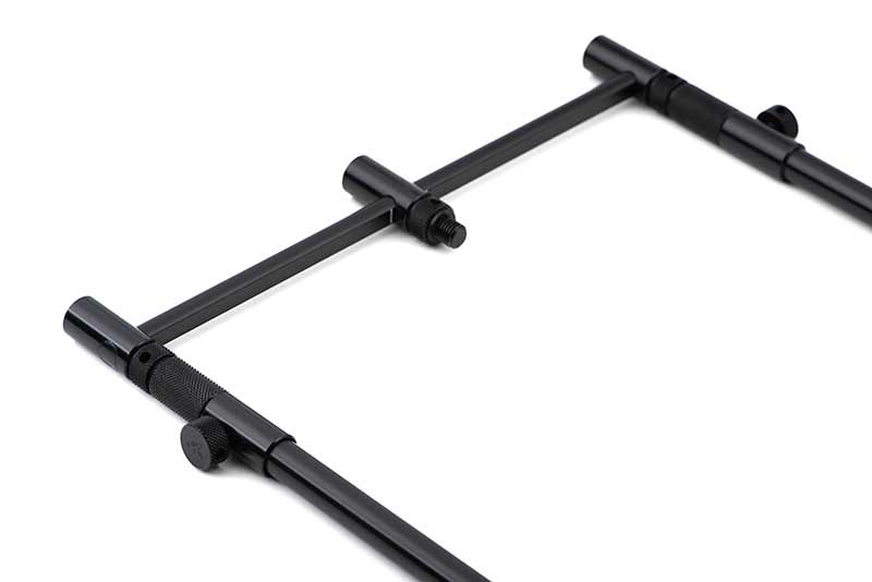 FOX FOX Black Label Slim Adjustable 3 Rod Buzz bars (220mm - 250mm) - Parkfield Angling Centre