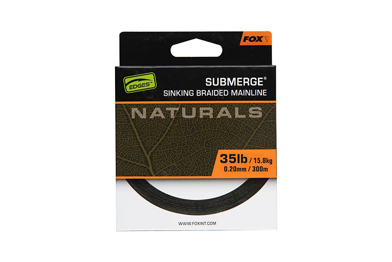 FOX FOX Submerge Naturals Braid  - Parkfield Angling Centre