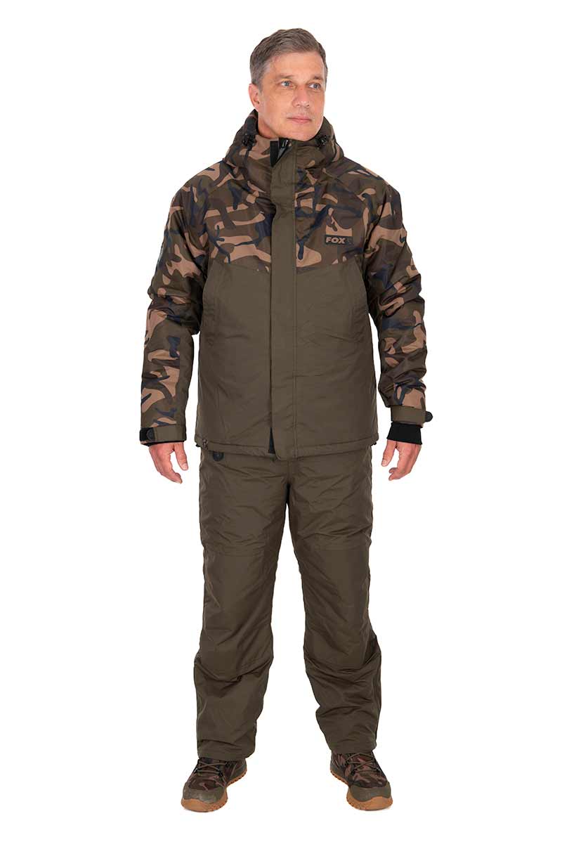 FOX FOX Khaki / Camo wintersuit - Parkfield Angling Centre