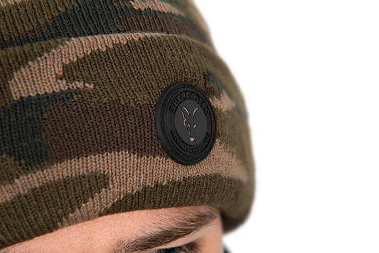 FOX FOX Camo Sherpa Tec Beanie  - Parkfield Angling Centre