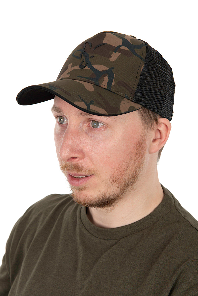 FOX FOX Camo Trucker Hat  - Parkfield Angling Centre