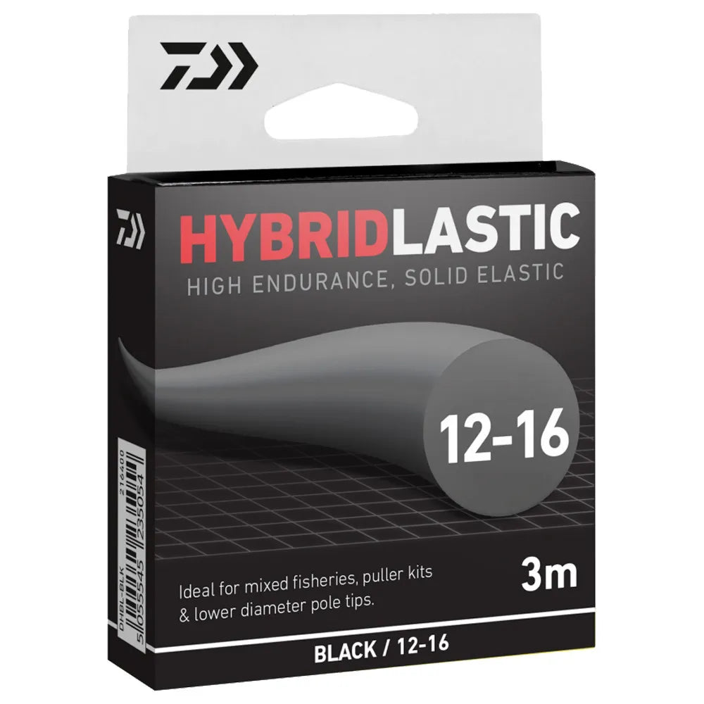 DAIWA DAIWA Hybridlastic 3M DAIWA Hybridlastic 3M Black 12-16 - Parkfield Angling Centre