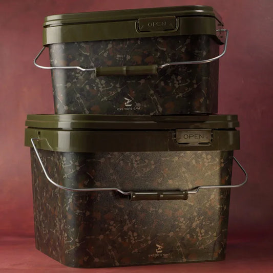 OMC OMC Splash Camo Bucket 10L Square  - Parkfield Angling Centre