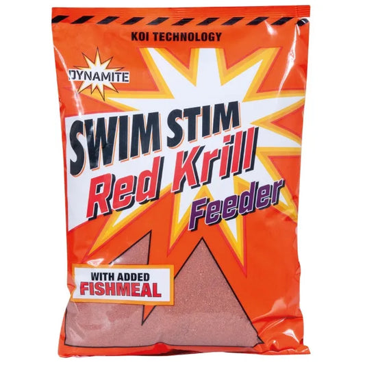 DYNAMITE DYNAMITE Swim Stim Feeder Mix Red Krill 1.8kg  - Parkfield Angling Centre