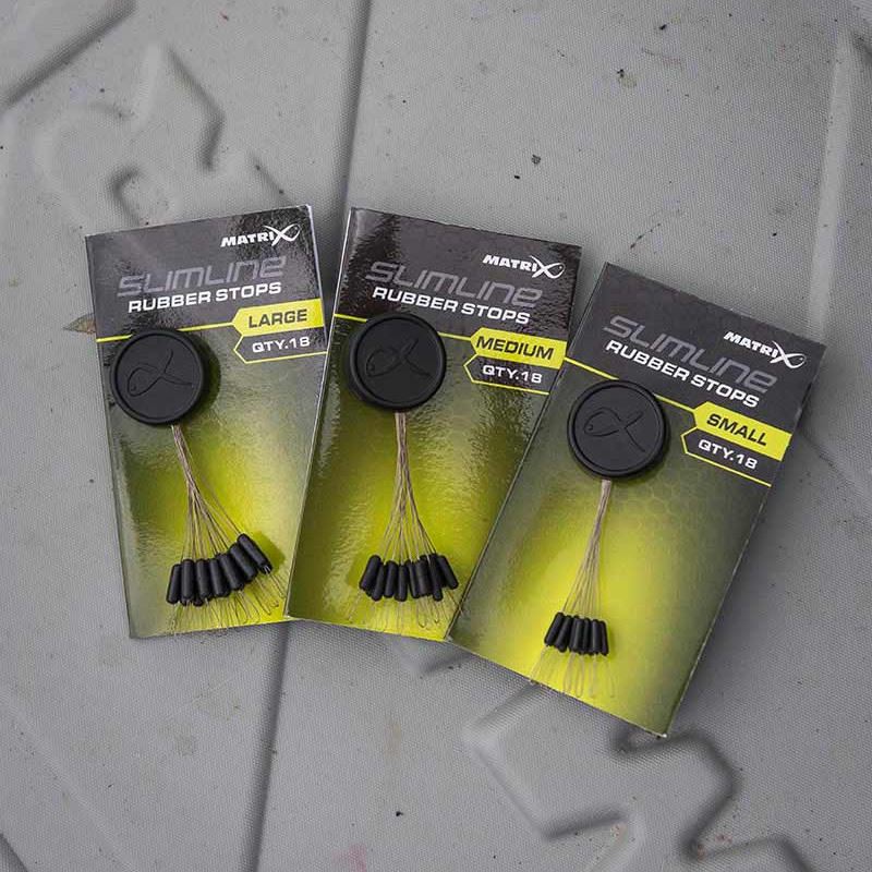 MATRIX MATRIX  Slim Line Rubber Stops  - Parkfield Angling Centre