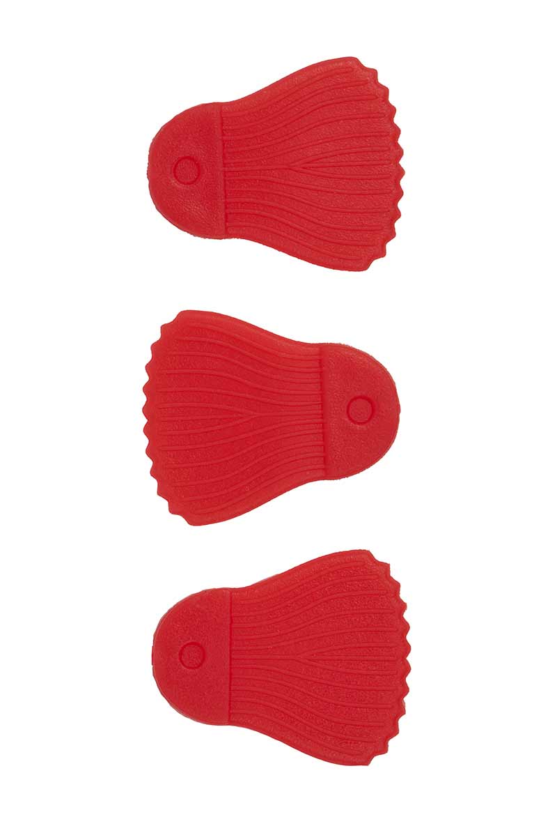 FOX FOX Rage Predator Bait Fins Red x 25  - Parkfield Angling Centre