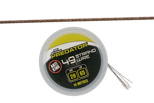 FOX FOX Rage Predator 49-Strand Coated Steel Wire  - Parkfield Angling Centre