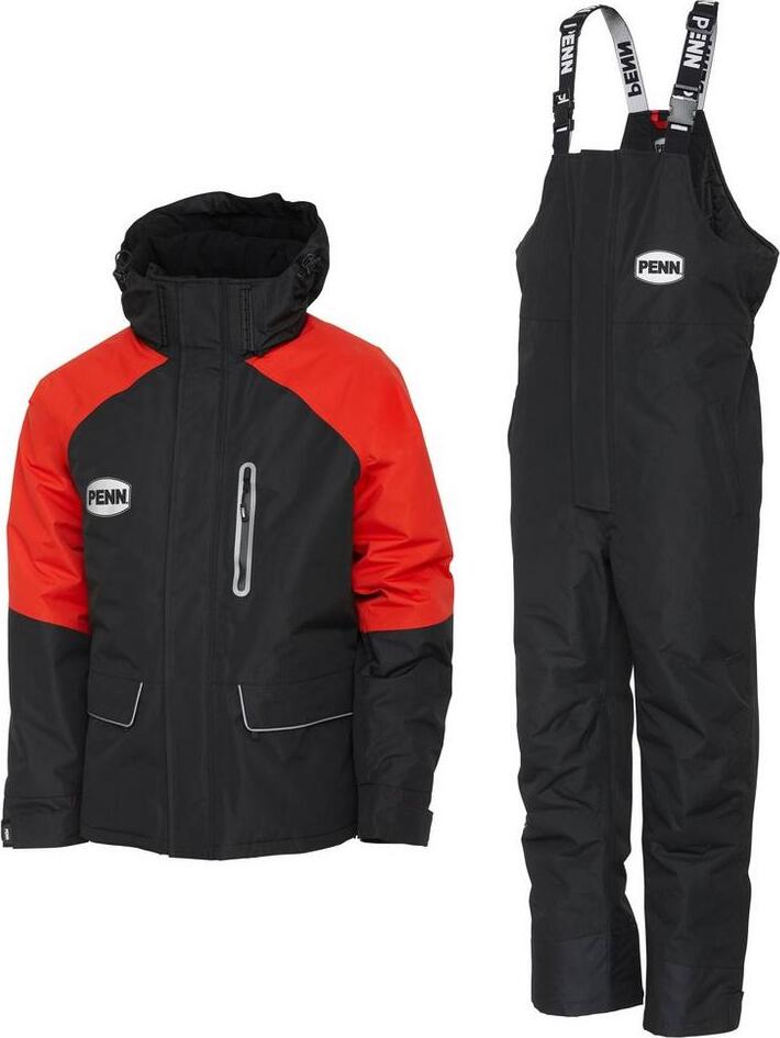 PENN PENN Fierce Thermo Suit Fiery Red/Ink  - Parkfield Angling Centre