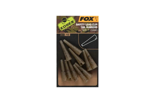 FOX FOX Edges Camo Size 7 Lead Clip Tail Rubbers  - Parkfield Angling Centre